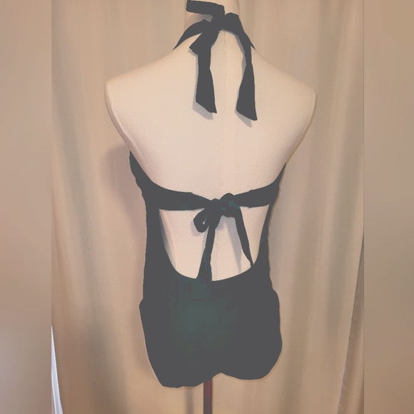 🌟 VENUS full body cutout laceup one piece flattering Swimsuit ties neck size 16 - Picture 7 of 12